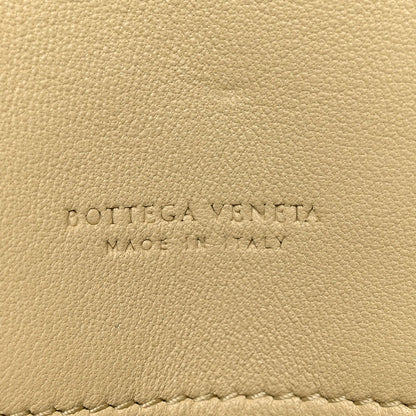 Bottega Veneta Nappa Intrecciato Continental Flap Wallet New Sand