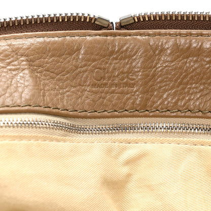 Chloe Calfskin Medium Paddington Capsule Satchel Elephant