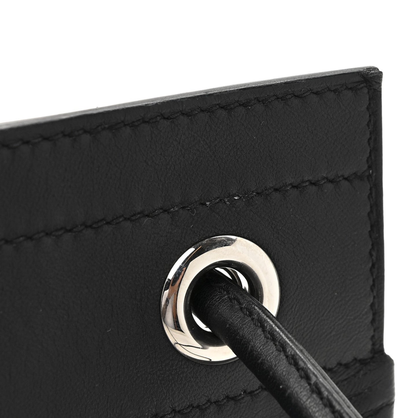 Hermes Milo Lambskin Swift Mini Aline Black