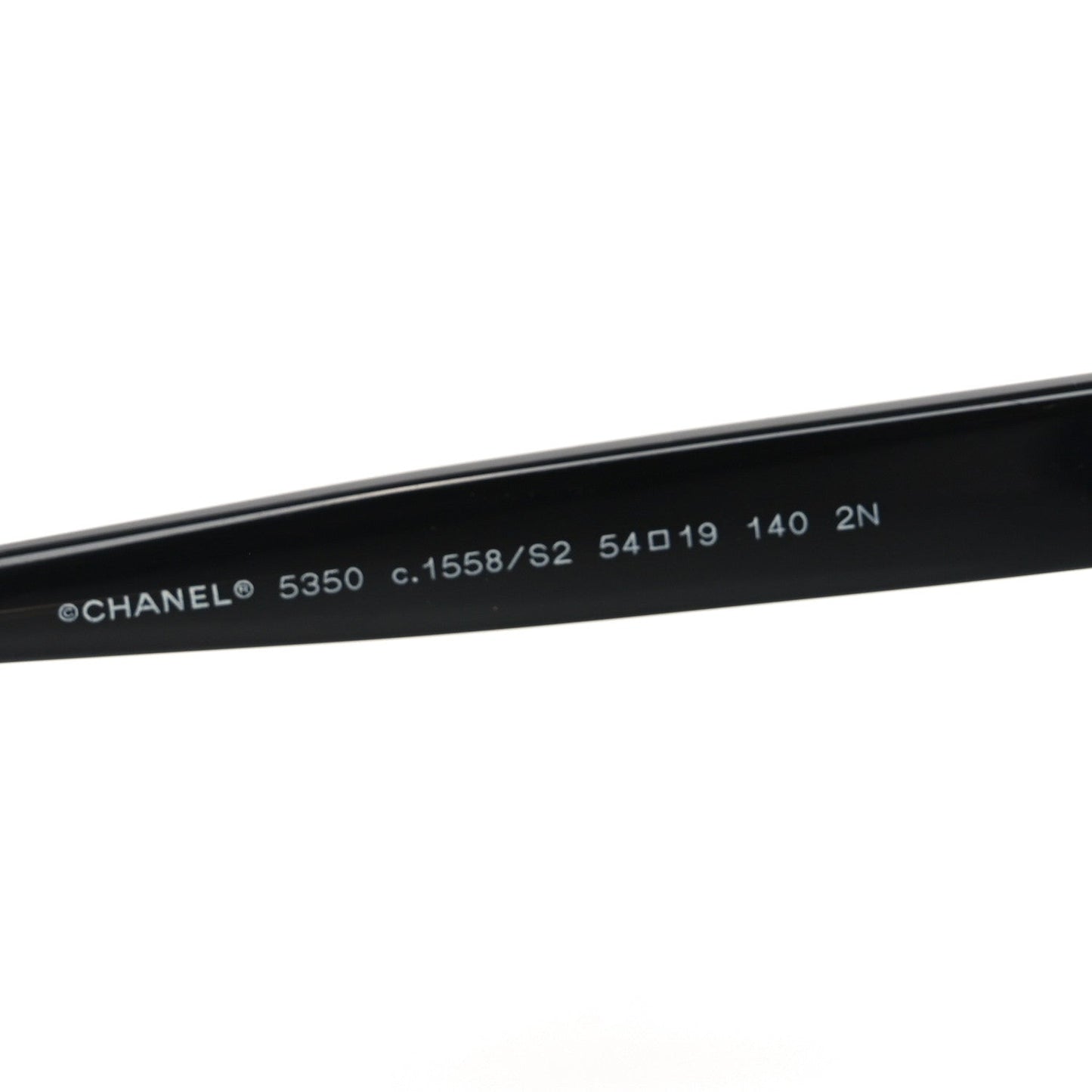 Chanel Acetate CC Cat Eye Summer Sunglasses 5350 Black Blue