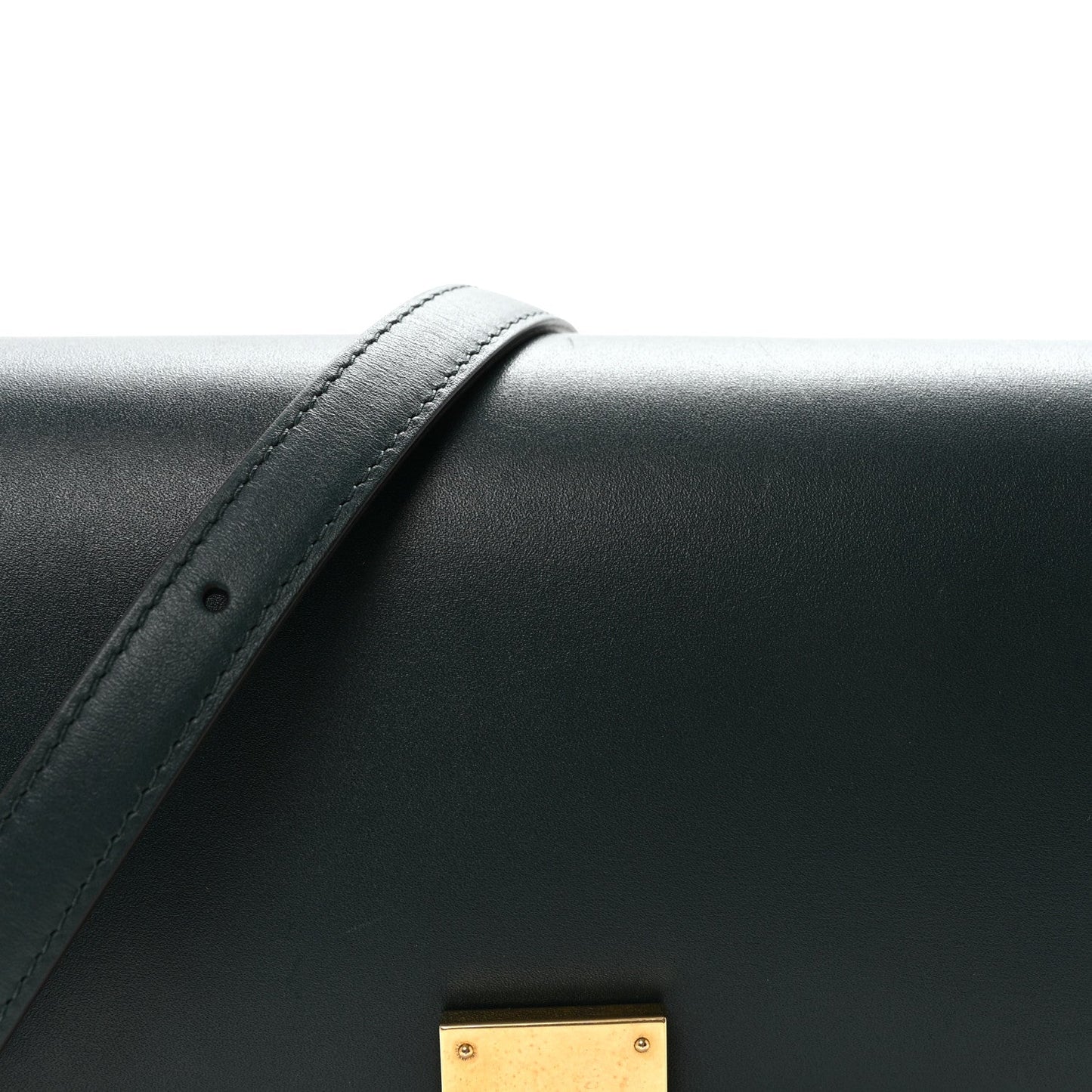Celine Box Calfskin Medium Classic Box Flap Bag Amazone