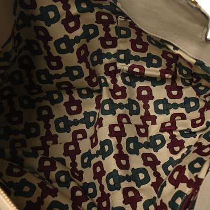 Gucci Guccissima D Gold Tote White