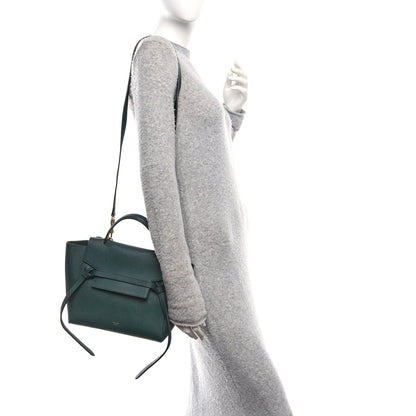 Celine Grained Calfskin Micro Belt Bag Amazone
