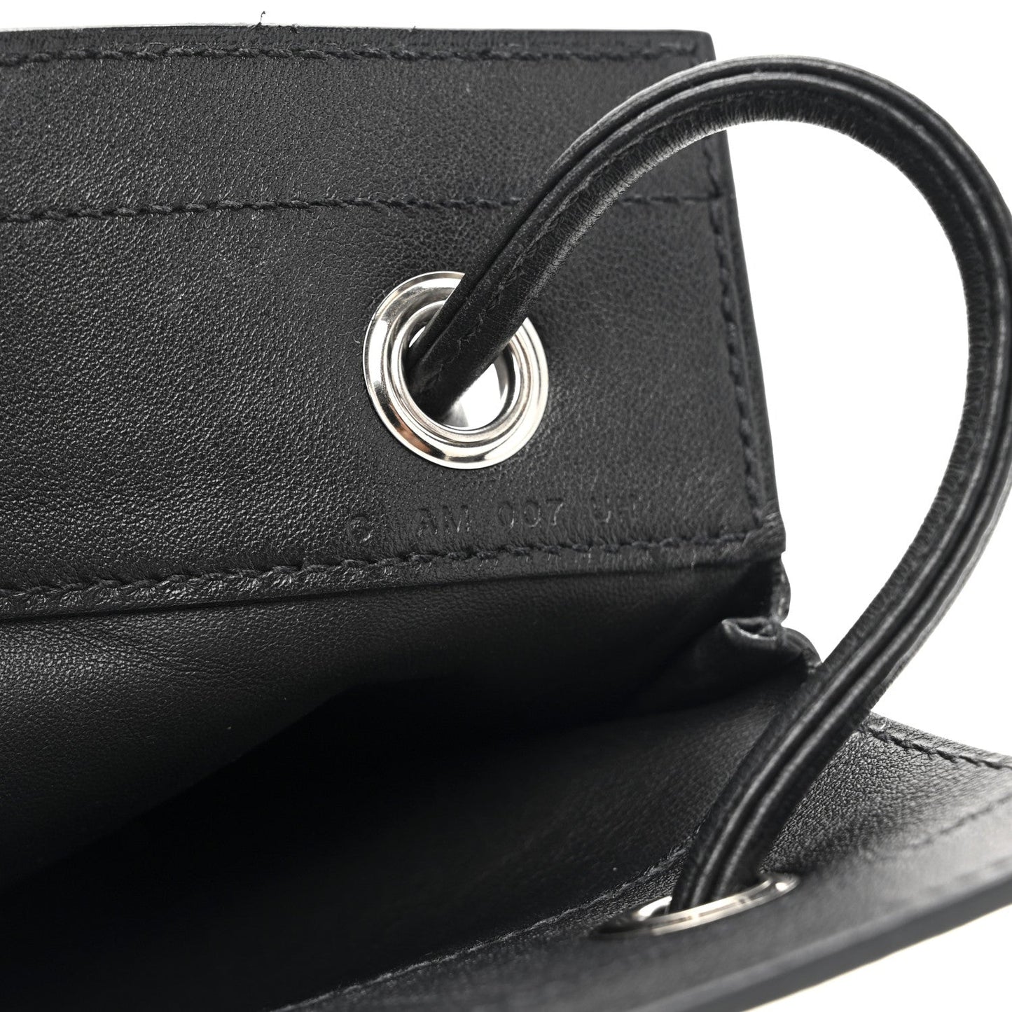 Hermes Milo Lambskin Swift Mini Aline Black