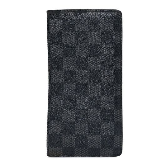 Louis Vuitton Damier Graphite Brazza Wallet