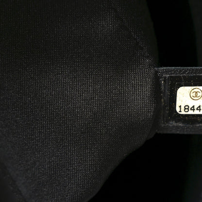 Chanel Caviar Quilted Grand Shopping Tote GST Black
