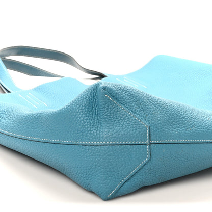 Hermes Taurillon Clemence Double Sens 45 Reversible Tote