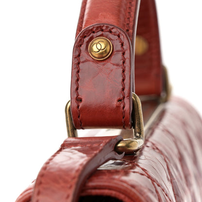 Chanel Glazed Calfskin Quilted Rita Top Handle Flap Red