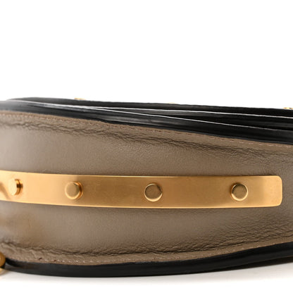 Chloe Calfskin Small Nile Bracelet Minaudiere Bag Motty Grey