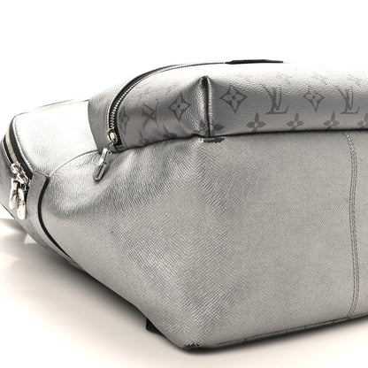 Louis Vuitton Monogram Taiga Discovery Backpack PM Silver
