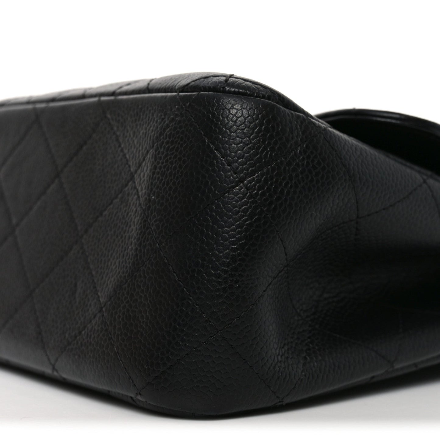 Chanel Caviar Quilted Jumbo Double Flap Black