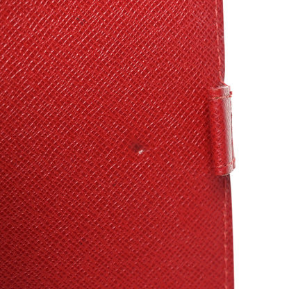 Louis Vuitton Epi Small Ring Agenda Cover Red