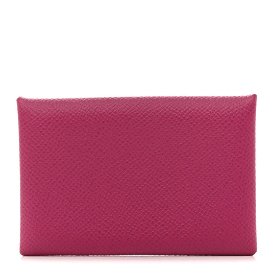 Hermes Epsom Calvi Card Case Tosca