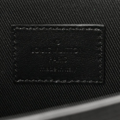Louis Vuitton Epi Monogram Eclipse Porte Document Portfolio Black