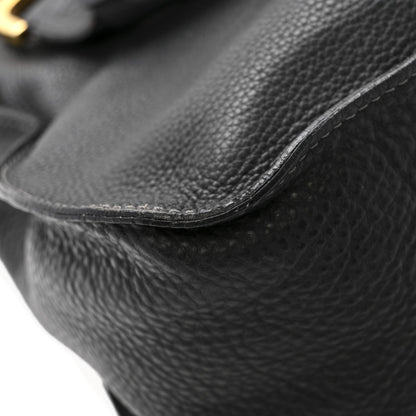 Chloe Calfskin Medium Marcie Satchel Black