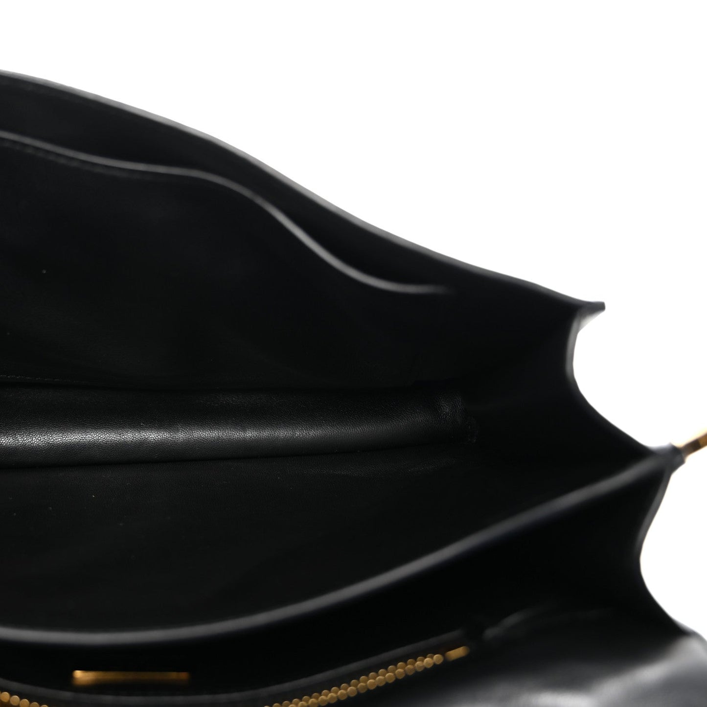 Prada Calfskin Soft Sound Charms Shoulder Bag Black
