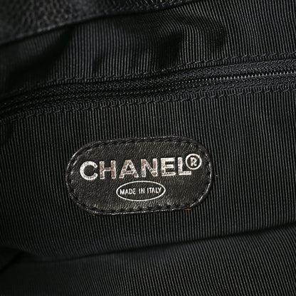 Chanel Caviar Shoulder Bag Black