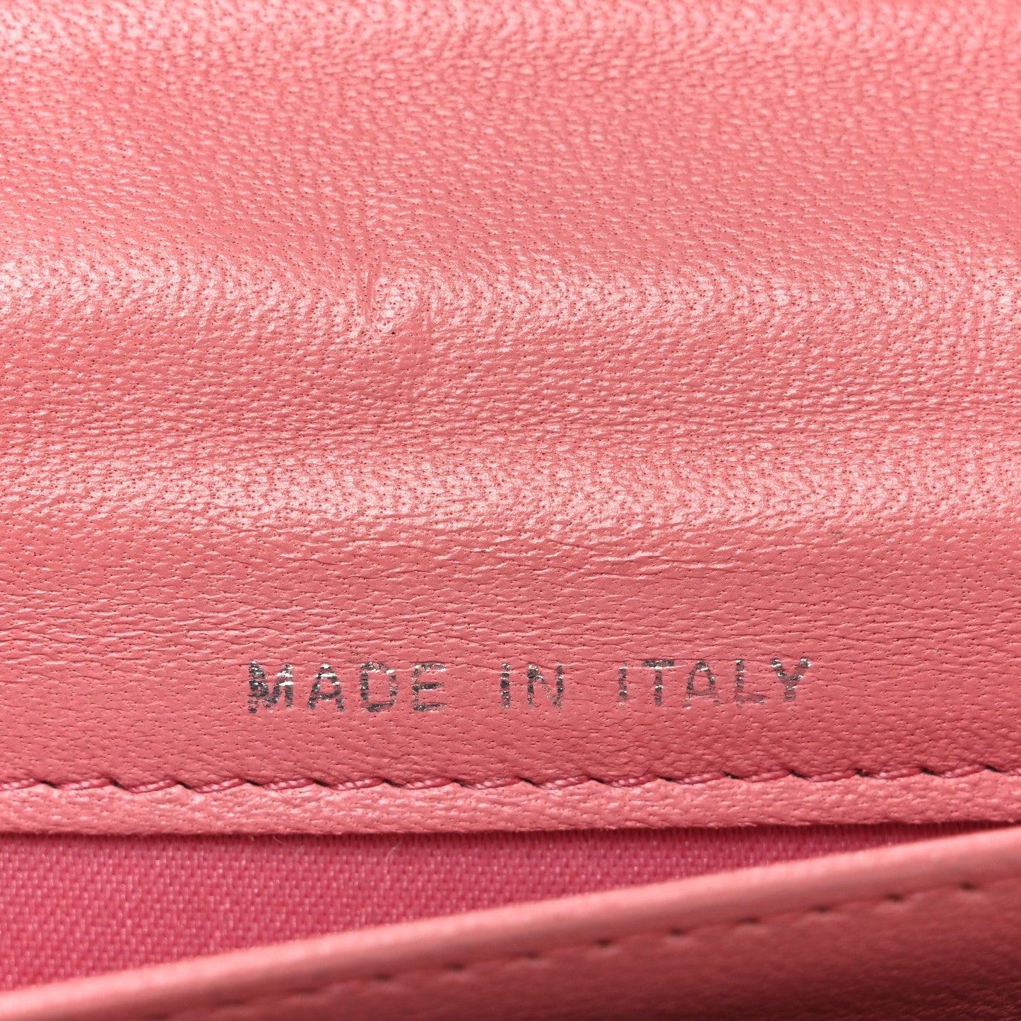 Chanel Lambskin Camellia Embossed Large Brilliant Flap Wallet Pink