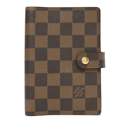Louis Vuitton Damier Ebene Small Ring Agenda Cover