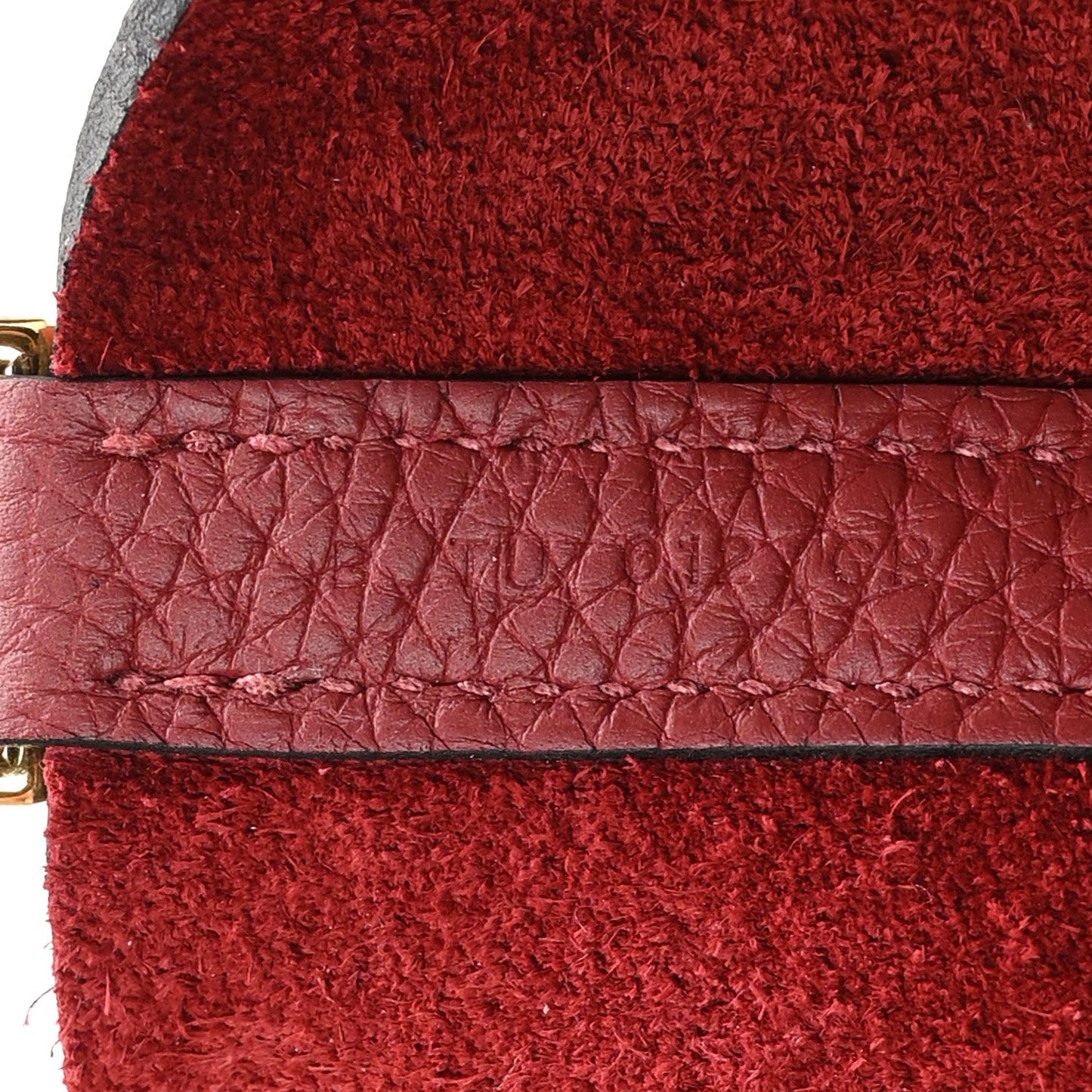 Hermes Taurillon Clemence Picotin Lock 22 MM Rouge H