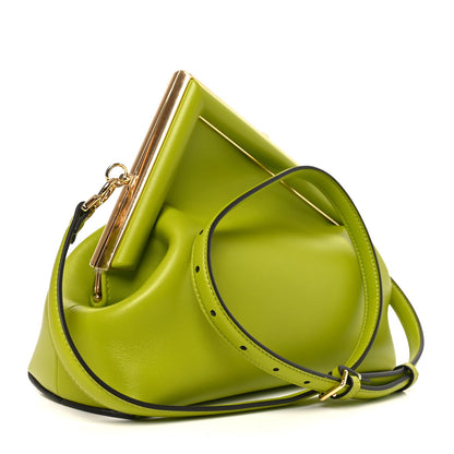 Fendi Shiny Nappa Small Fendi First Wasabi