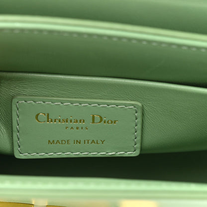 Christian Dior Box Calfskin 30 Montaigne Box Bag Mint Green