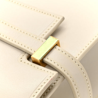 Saint Laurent Smooth Calfskin Manhattan Shoulder Bag Crema Soft