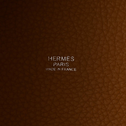 Hermes Taurillon Clemence Picotin Lock 22 Biscuit