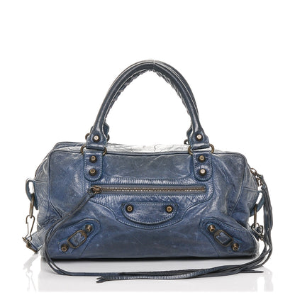 Balenciaga Chevre Classic Hardware Twiggy Indigo