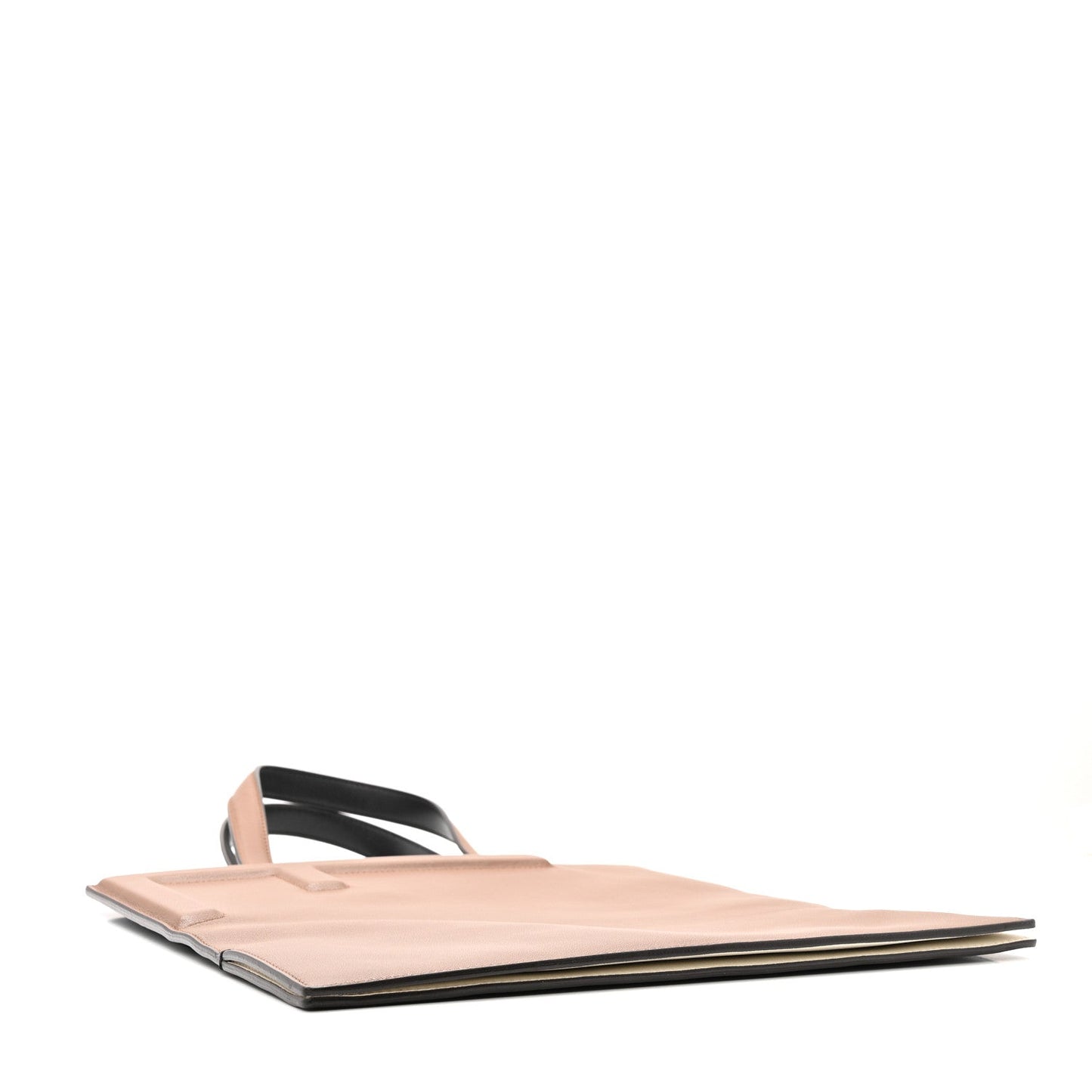 Fendi Vitello Bellagio Medium Fendi Flip Cognac Black