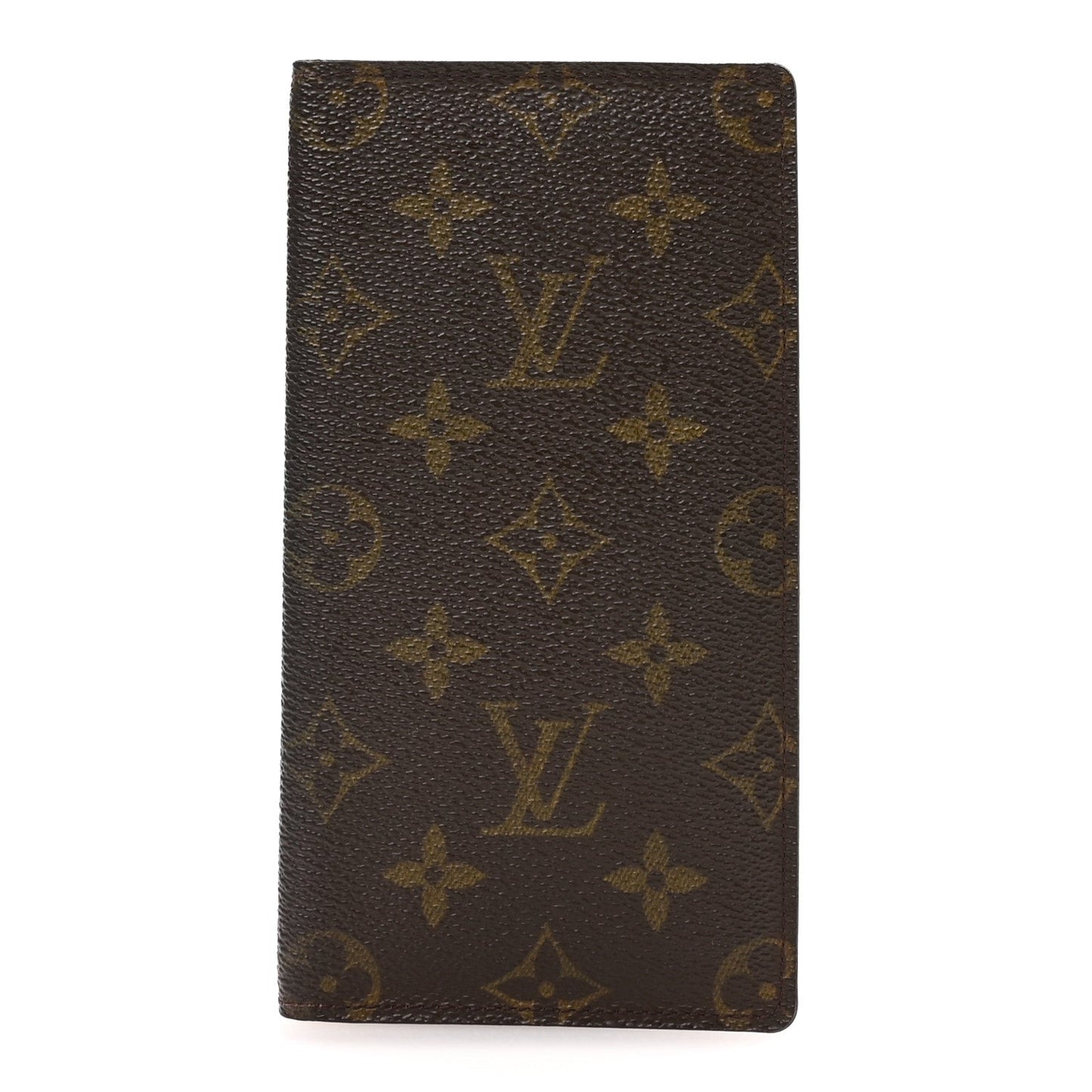 Louis Vuitton Monogram Checkbook Holder Case Wallet