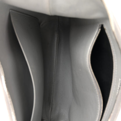 Balenciaga Metallic Calfskin Mary Kate Shoulder Bag Silver