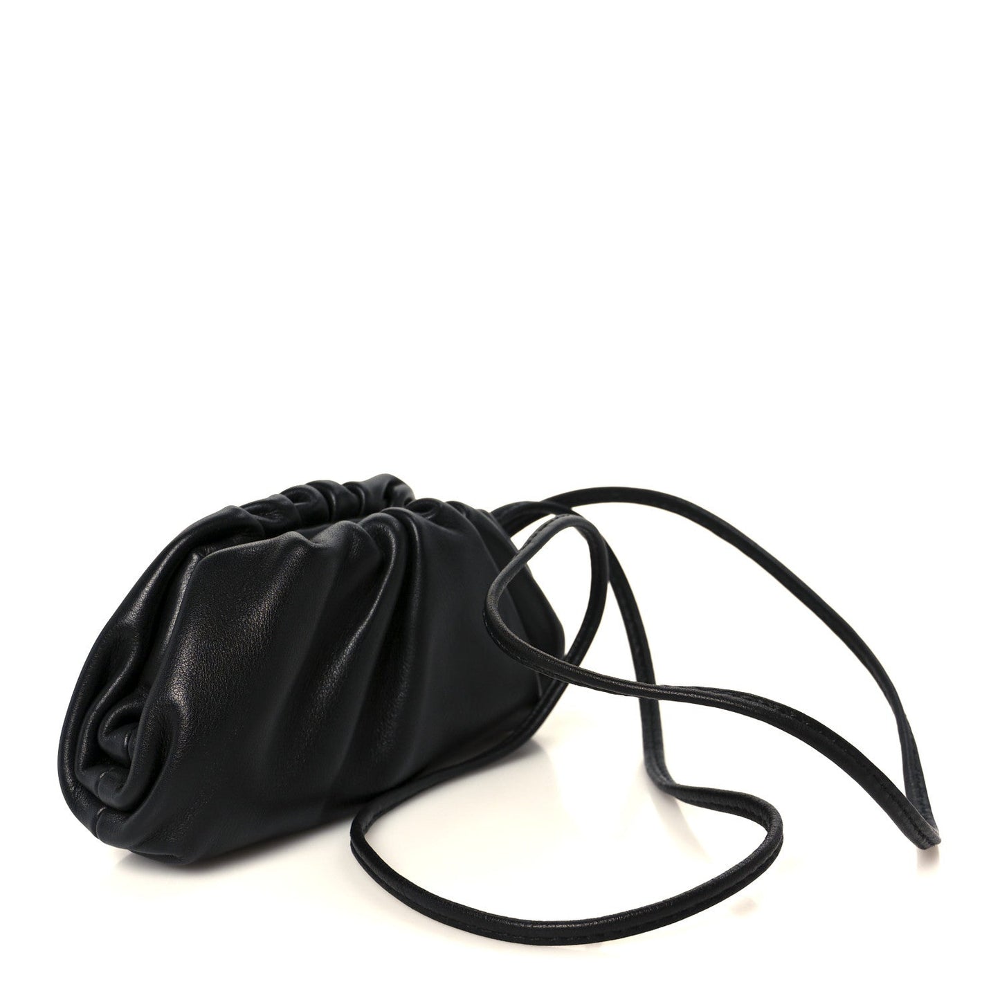 Bottega Veneta Butter Calfskin Coin Purse Black