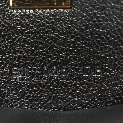 Hermes Chevre Mysore Medor Card Holder Black