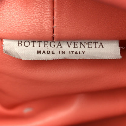 Bottega Veneta Calfskin Mini Double Knot Bag Peach