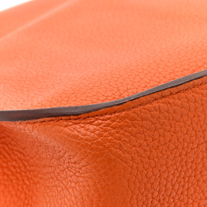 Hermes Taurillon Clemence Jypsiere 31 Orange