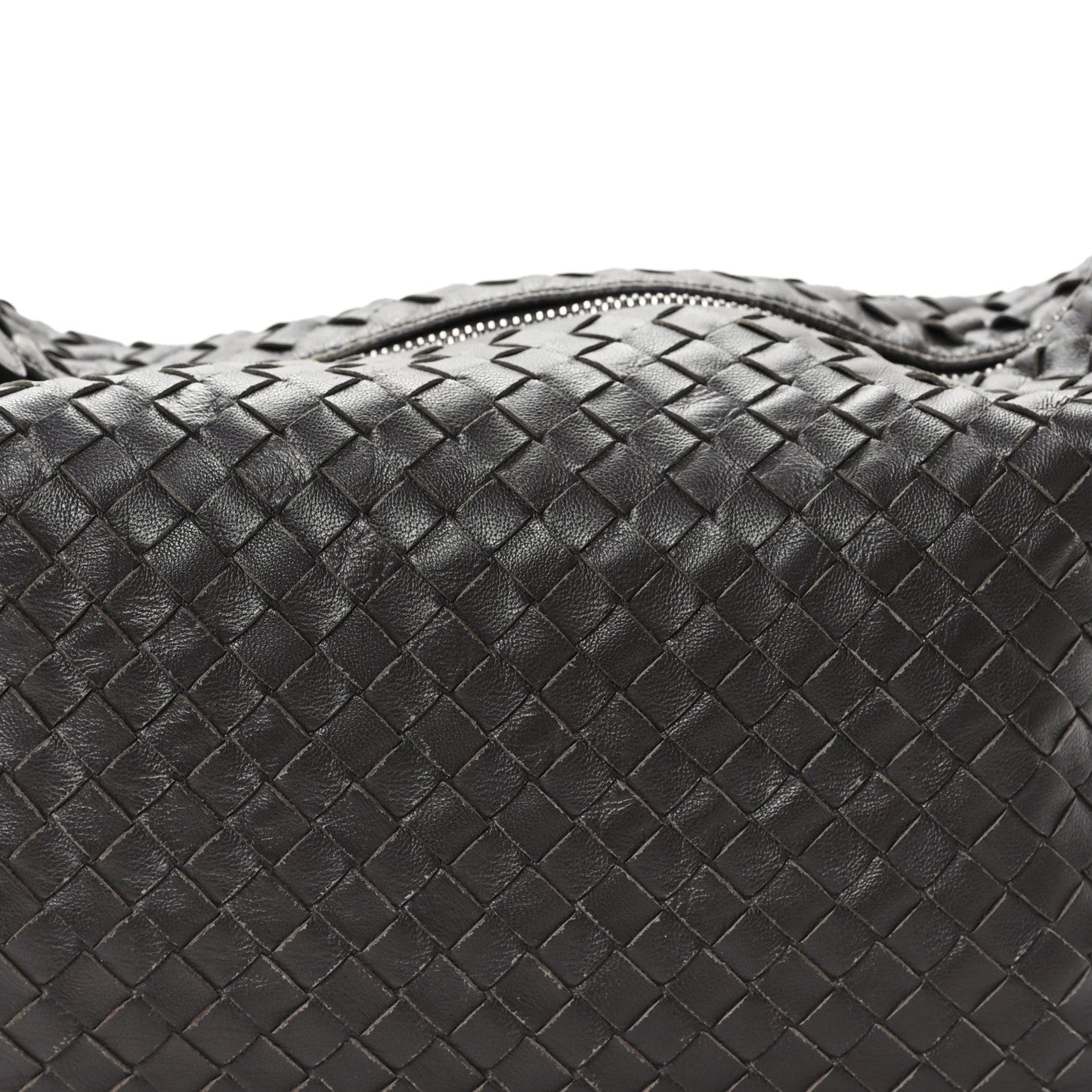 Bottega Veneta Nappa Intrecciato Small Shoulder Bag Ebano