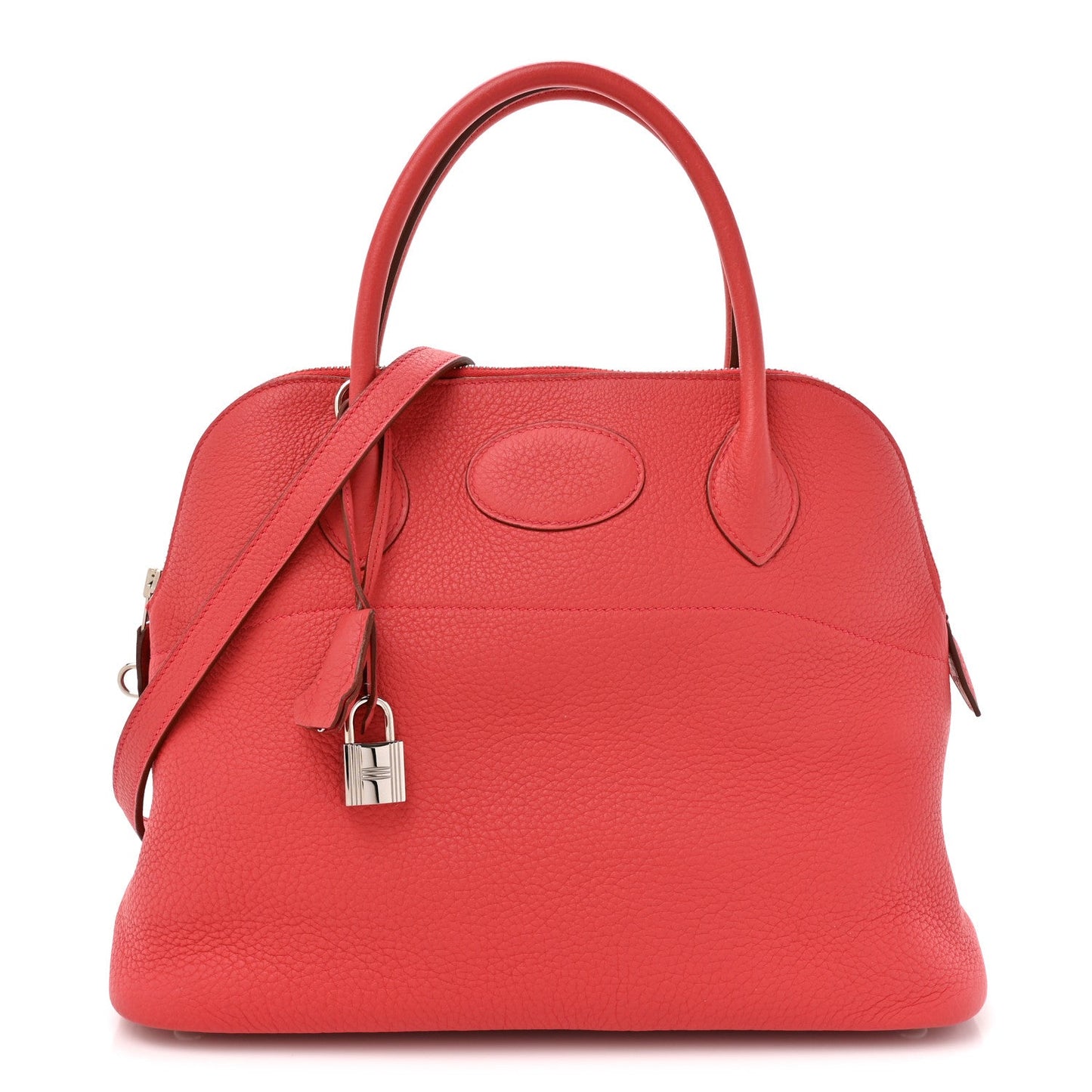 Hermes Taurillon Clemence Bolide 31 Rouge Pivoine