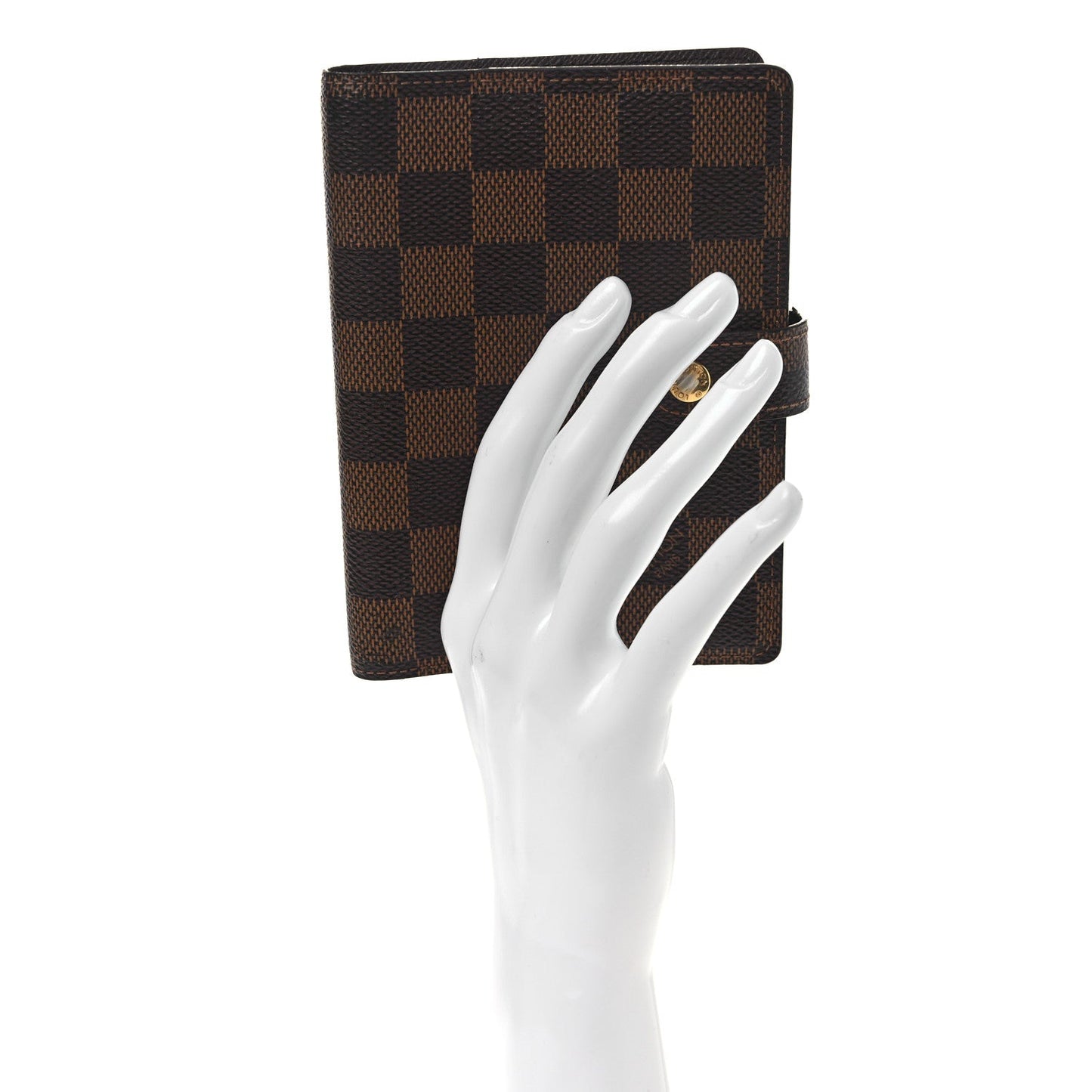 Louis Vuitton Damier Ebene Small Ring Agenda Cover