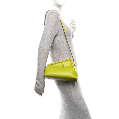 Fendi Shiny Nappa Small Fendi First Wasabi