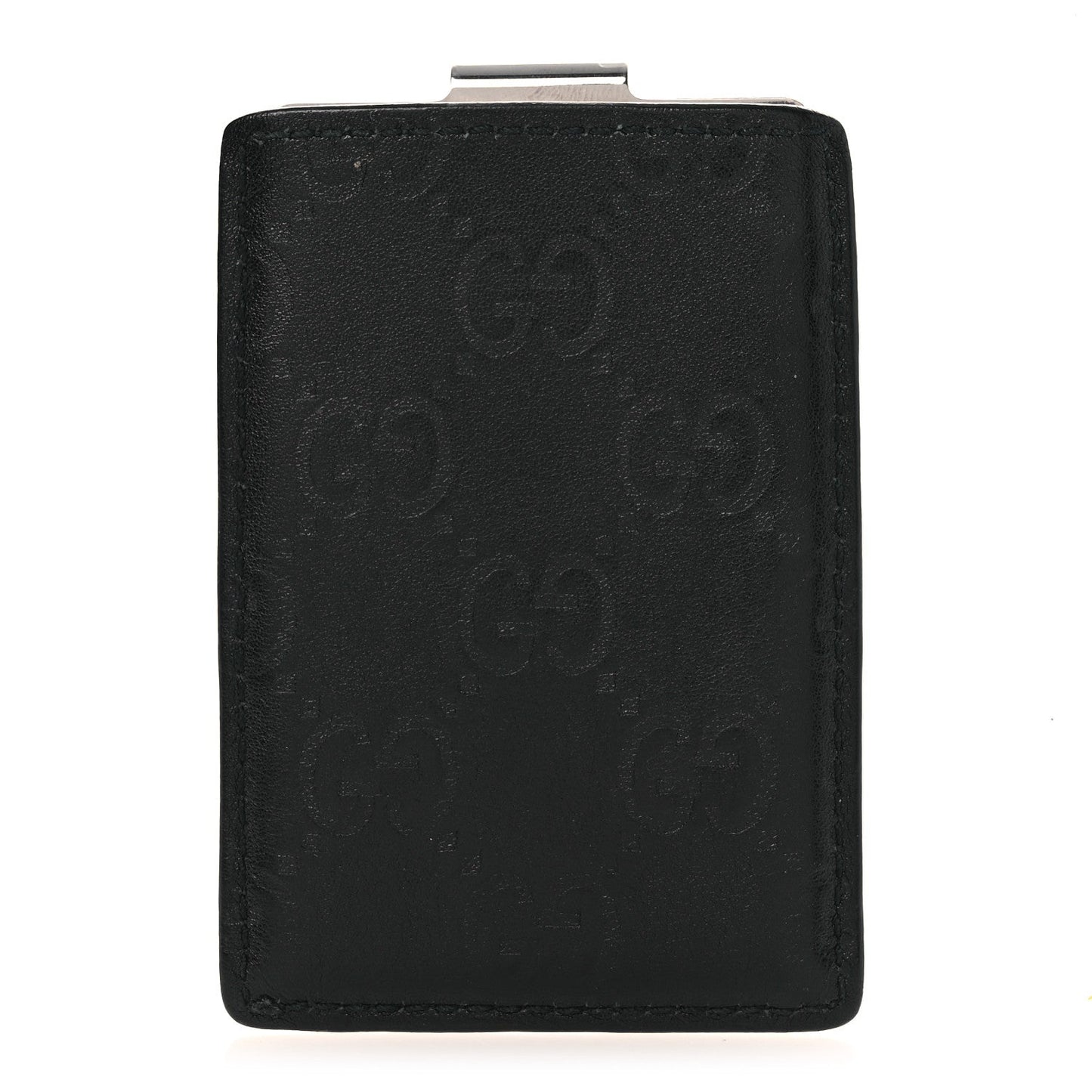 Gucci Guccissima Money Clip Black