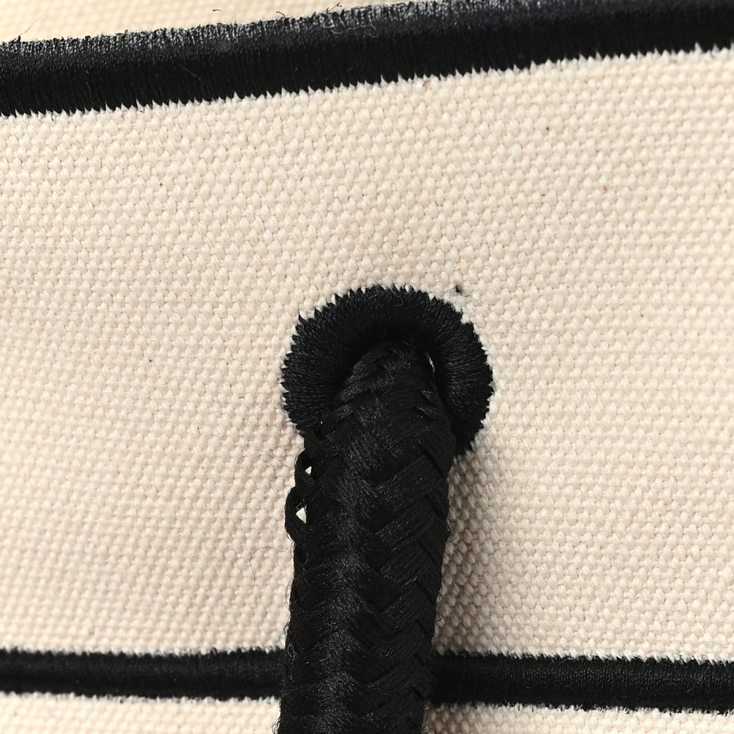 Fendi Canvas Logo Large Shopping Tote Grezzo Black
