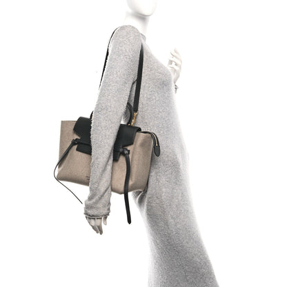 Celine Felt Smooth Calfskin Mini Belt Bag Beige