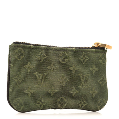 Louis Vuitton Mini Monogram Key Pouch Kaki