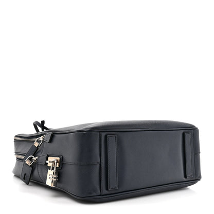 Prada Saffiano Travel Briefcase Baltico