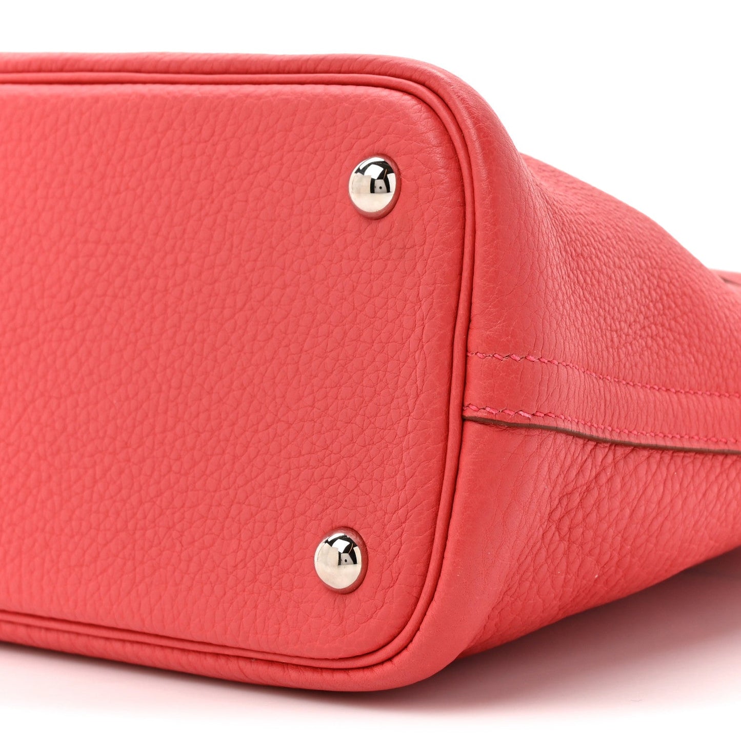 Hermes Taurillon Clemence Bolide 31 Rouge Pivoine