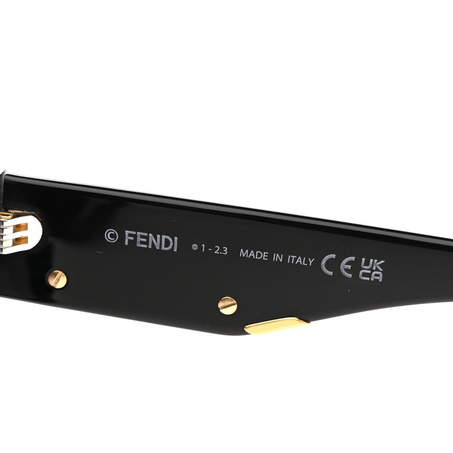 Fendi Acetate Sunglasses FE40098I Black