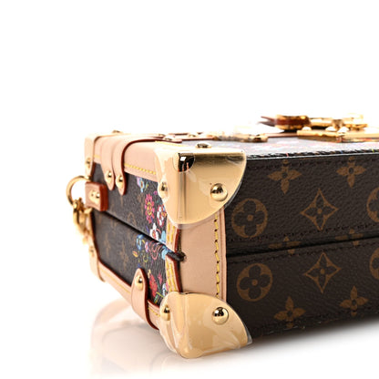 Louis Vuitton LV X TM Monogram Flowers Petite Malle
