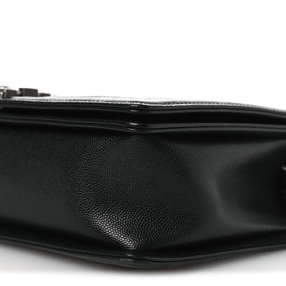 Chanel Caviar Quilted New Medium Boy Flap Black