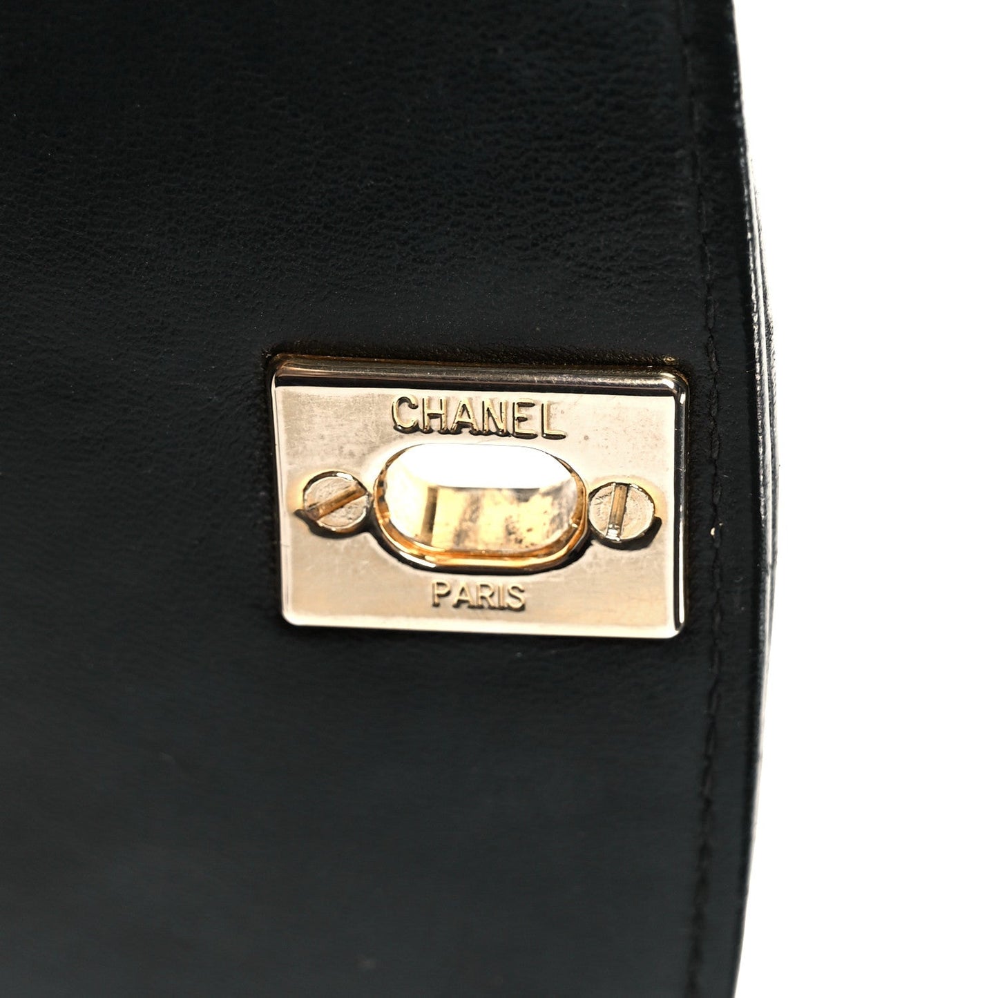 Chanel Lambskin Quilted Medium Single Flap Black